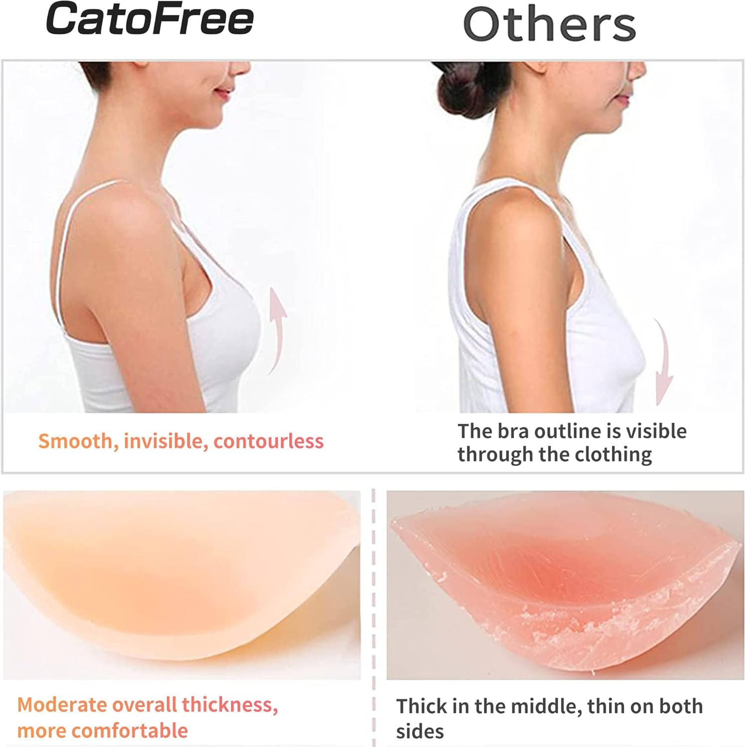 Push-Up Wire-Free Solid Silico - Push Up Bra Silicone review and price
