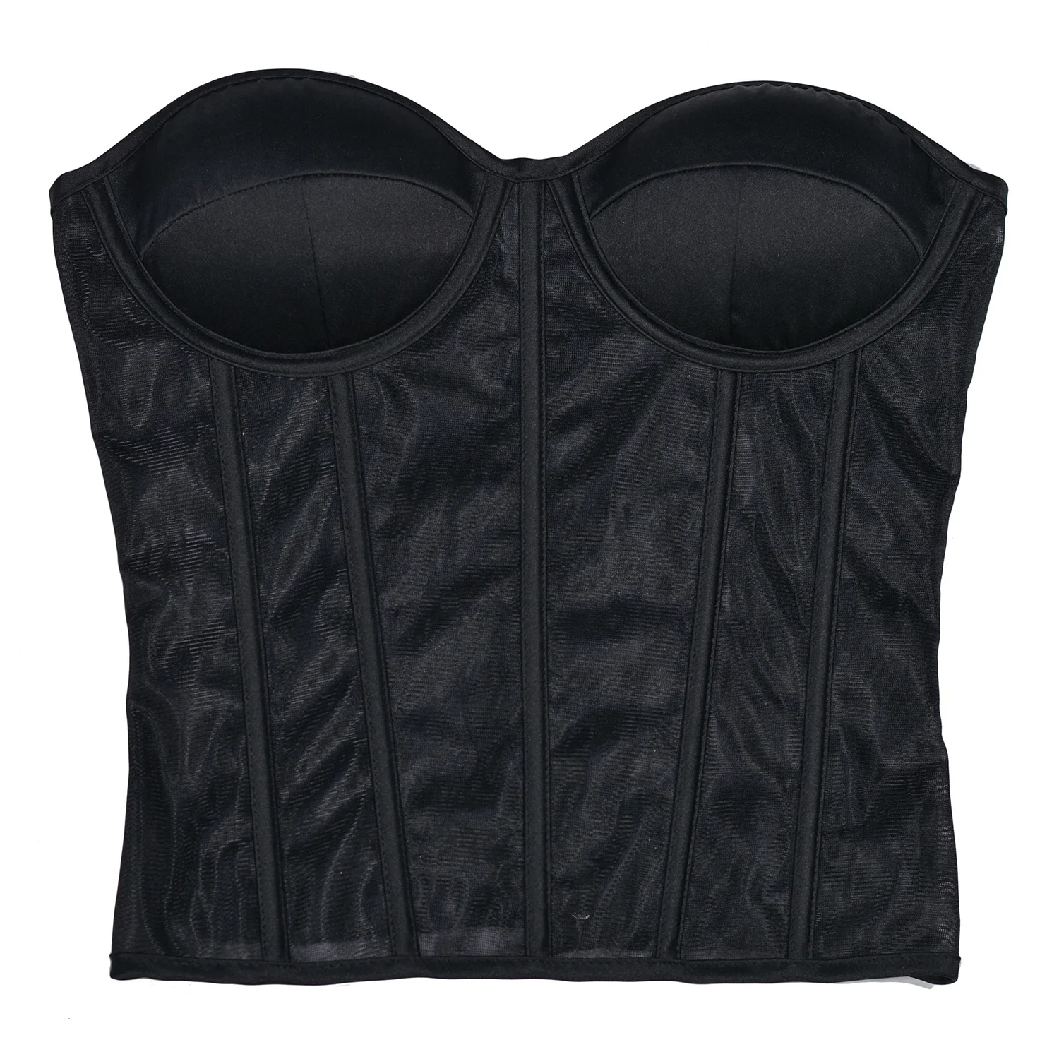 Abdominal Corset Double Layer  - Sheer Mesh Bra review and price