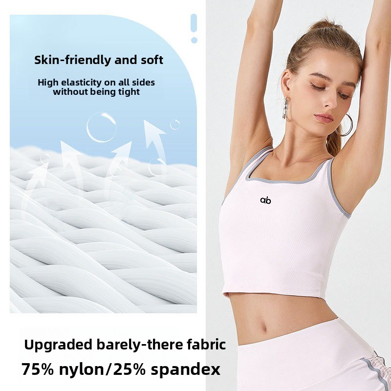Women Summer Ribbed Yoga Tank  - Minimizer Bra Women review and price
